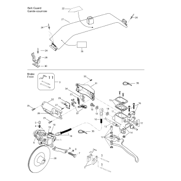 06- Hydraulic Brake And Belt Guard