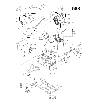 01- Engine Support And Muffler (583)