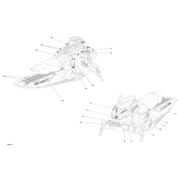 09- Decals MXZ - 600HO E-TEC - Package XRS