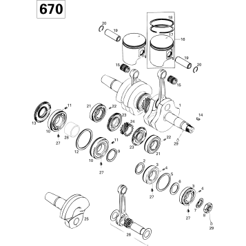 01- Crankshaft And Pistons 670