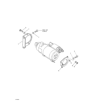 04- Electric Starter Bracket