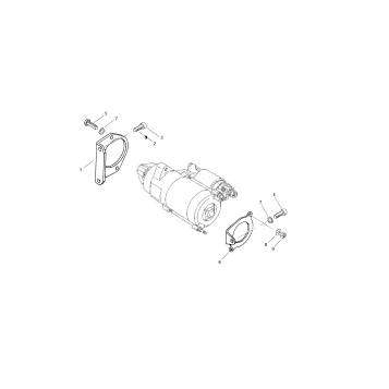 04- Electric Starter Bracket