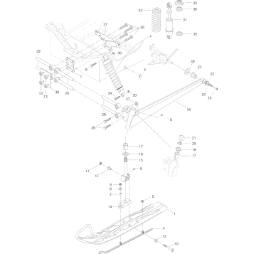 07- Front Suspension And Ski