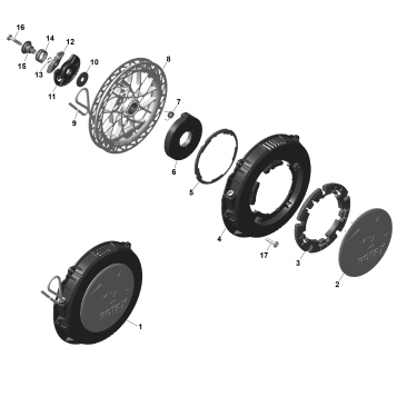 01- ROTAX - Rewind Starter