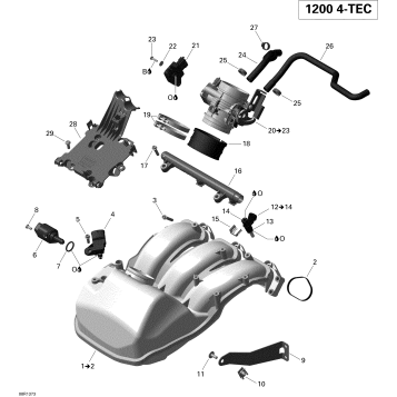 02- Air Intake Manifold And Throttle Body