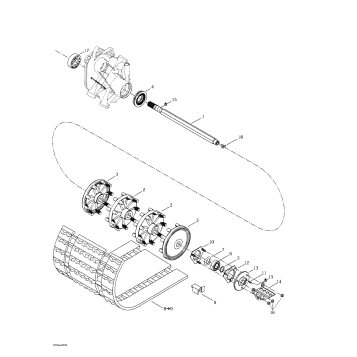 05- Drive Axle And Track