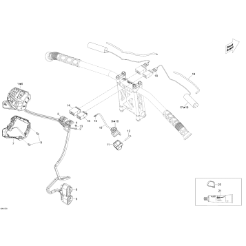 10- Steering Wiring Harness _40M1558