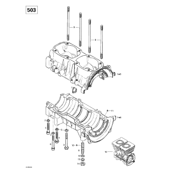 01- Crankcase (503)