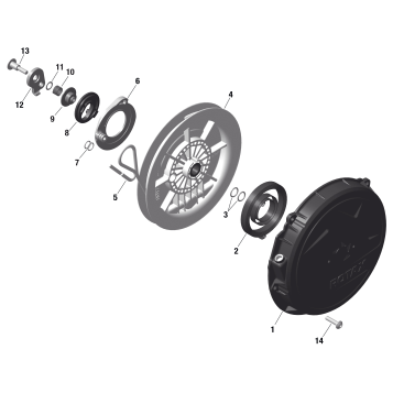 01- ROTAX - Rewind Starter