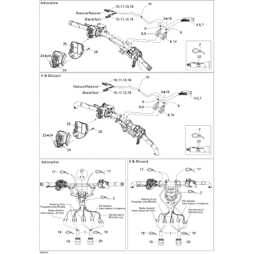 10- Steering Wiring Harness X, BLIZZARD
