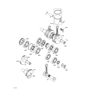 01- Crankshaft And Pistons
