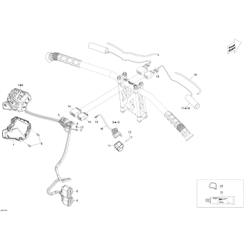 10- Steering Wiring Harness _40M1553
