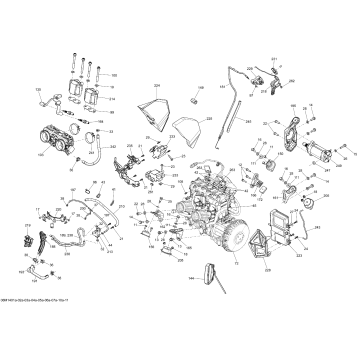 01- Engine And Engine Support 600HOETEC