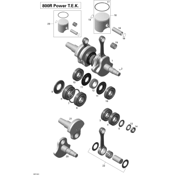 01- Crankshaft And Pistons _02R1523