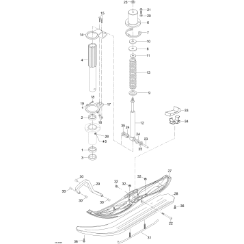 07- Front Suspension And Ski