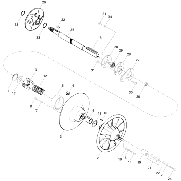 05- Driven Pulley Formula S, SL