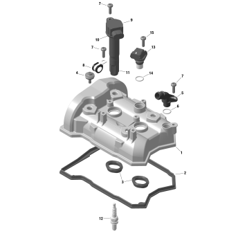 01- ROTAX - Valve Cover