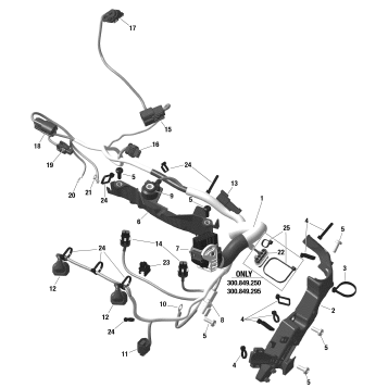 10- Electric - Engine Harness - 850 E-TEC