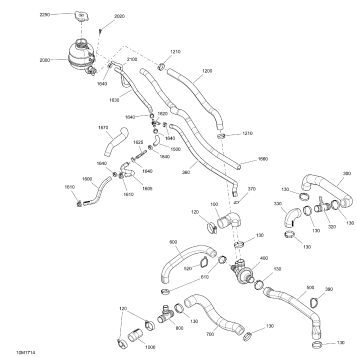 01- Cooling System - 600 CARB