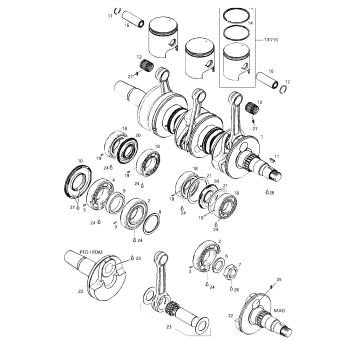 01- Crankshaft And Pistons
