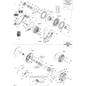 05- Pulley System 600 HO SDI