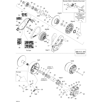 05- Pulley System 600HO SDI