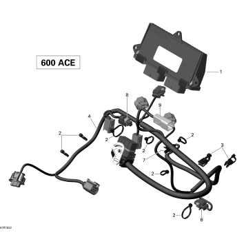 10- Engine Harness And Electronic Module _51R1522