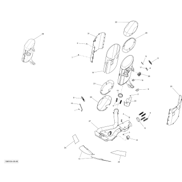 01- Exhaust System - 1200 4TEC