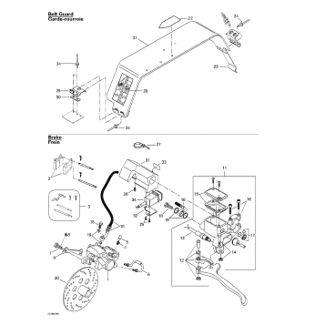 06- Hydraulic Brake And Belt Guard