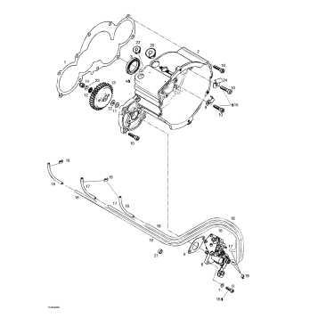 03- Ignition Housing Oil Pump