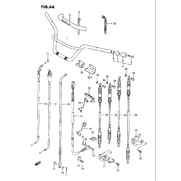 HANDLEBAR-CONTROL CABLE