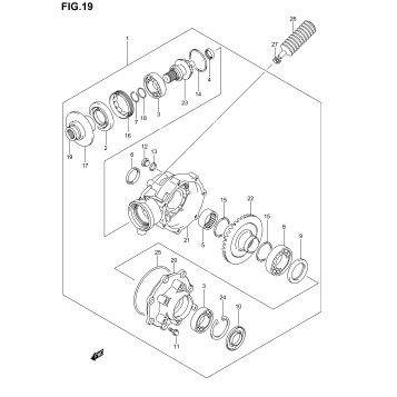 FINAL BEVEL GEAR (NOTE)