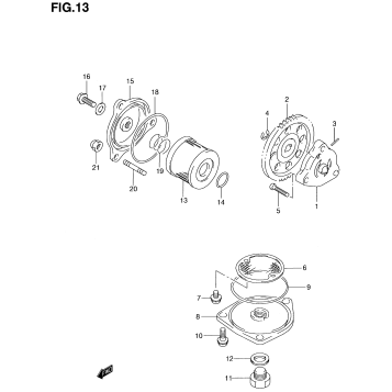 OIL PUMP - FUEL PUMP