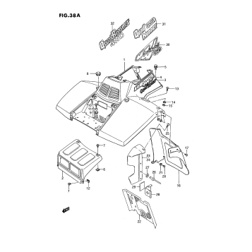 FRONT FENDER (MODEL M/N/P/R/S)