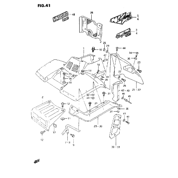 FRONT FENDER(MODEL M/N/P/R)