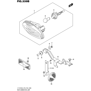 REAR COMBINATION LAMP (LT-A750XL8 P28)