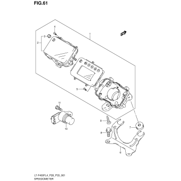 SPEEDOMETER (LT-F400FL4 P33)