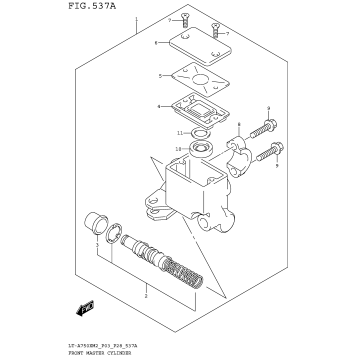 FRONT MASTER CYLINDER