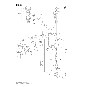 REAR MASTER CYLINDER