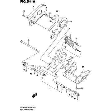 REAR SWINGINGARM