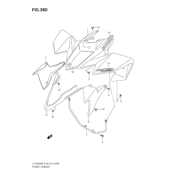 FRONT FENDER (LT-R450K9)