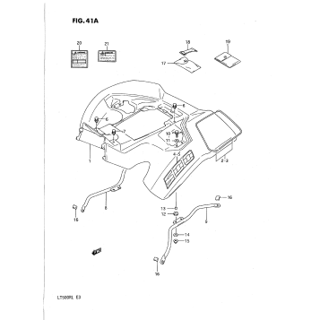 REAR FENDER (MODEL L)