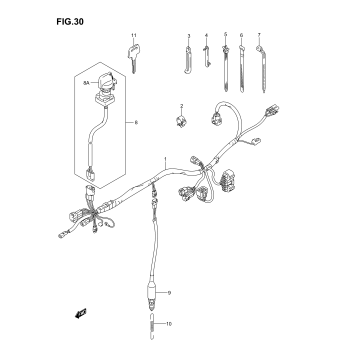 WIRING HARNESS (MODEL K3)