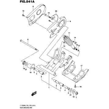 REAR SWINGINGARM