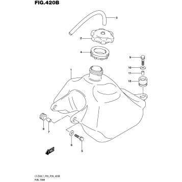 FUEL TANK (LT-Z50L7 P28)