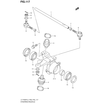 STEERING KNUCKLE (LT-F400FZL4 P33)
