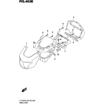 HANDLE COVER (LT-A750XPL9 P28)