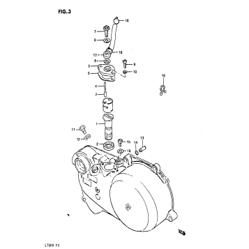 CLUTCH COVER-OIL PUMP