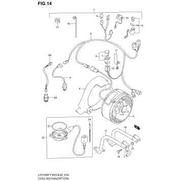 COOLING FAN (OPTIONAL MODEL X/Y/K1)