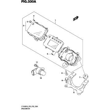SPEEDOMETER (LT-F400FL9 P03)